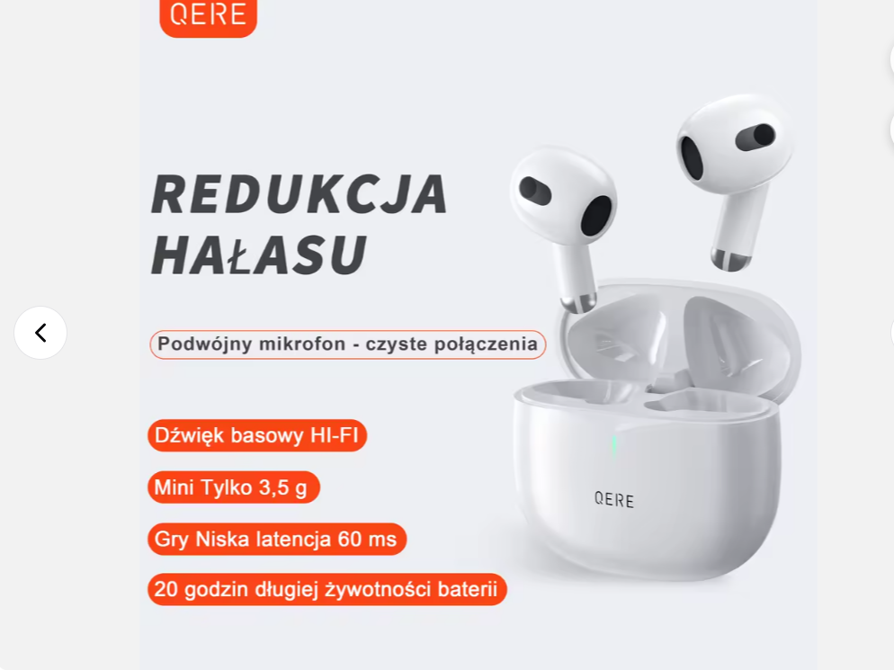 Écouteurs Sans Fil QERE E28 – Performance et Confort Absol